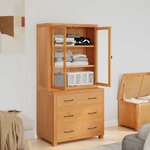 vidaXL Ensemble de meubles de rangement Marron Bois d'ingénierie