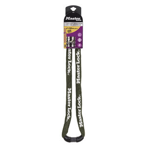 Chaîne Antivol Vélo avec Combinaison à 4 Chiffres  150 cm Chaîne  Vert