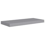 vidaXL Étagère murale flottante gris 60x23 5x3 8 cm MDF