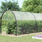 vidaXL Couverture pour plantes Transparent 8 x 8 m PVC