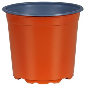 vidaXL Pot à fleurs 200 Pièces Céramique Ø 15 x 13 cm Plastique