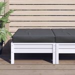 vidaXL Coussin de palette anthracite 60x60x9 5 cm tissu oxford