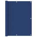 vidaXL Écran de balcon Bleu 120x300 cm Tissu Oxford