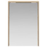 vidaXL Armoire Miroir de Salle de Bain Chêne Sonoma 43 x 16 x 62.5 cm