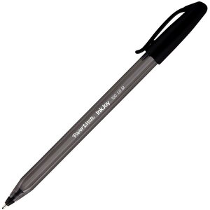 Stylo bille, InkJoy 100, pointe moyenne (1 mm), corps noir, encre noire (paquet 100 unités)