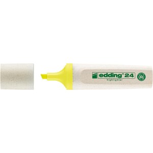 Surligneur 24 Ecoline Jaune 2-5 mm x 10 EDDING