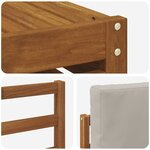 vidaXL Ensemble de canapés d'extérieur 8 pc Gris Naturel et Clair