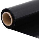 vidaXL Film étirable 6 Pièces noir 23 μm 50 cm x 300 m