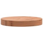 vidaXL Dessus de table Ø30x4 cm rond bois massif de hêtre