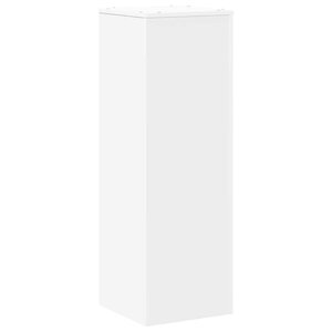vidaXL Support pour plantes blanc 33x33x100 cm bois d'ingénierie