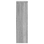 vidaXL Supports pour plantes 2 Pièces sonoma gris bois d'ingénierie