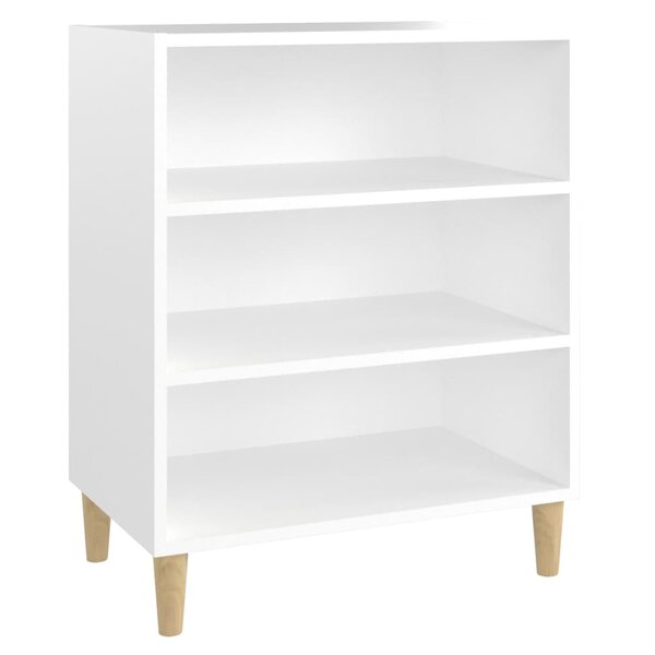 vidaXL Buffet Blanc 57x35x70 cm Aggloméré