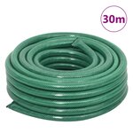 vidaXL Tuyau d'arrosage avec jeu de raccords vert 0 75" 30 m PVC