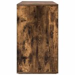 vidaXL Buffet en Chêne Fumé Chêne Fumé Bois 135 x 41 x 75 cm Rangement