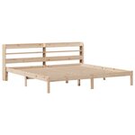 vidaXL Cadre de lit sans matelas 180x200 cm bois massif de pin