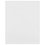 vidaXL Cadres photo 3D 3 Pièces Blanc 28x35 cm pour photos 4x(10x15 cm)