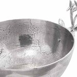 vidaXL Tasse Argent 62 x 35 x 33 cm Aluminium
