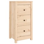 vidaXL Buffets 2 Pièces 40x35x80 cm bois massif de pin