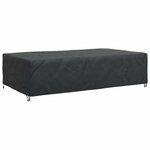 vidaXL Housse pour mobilier d'extérieur Noir 315 x 180 x 74 cm 420D