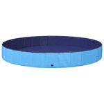 vidaXL Piscine pour enfants Bleu Ø300 x 38 cm