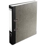 Classeur À Levier Papier Marbre Gris Dos De 50mm Prem'touch - Dos Couleur - A4. - Gris-dos Noir - Exacompta