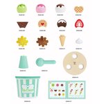 Hape E3225 - Kit de glaces avec support