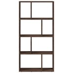 vidaXL Bibliothèque chêne marron 60x20x120 cm bois d'ingénierie