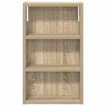 vidaXL Armoire murale de salle de bain Chêne Sonoma 30 x 10 x 50 cm