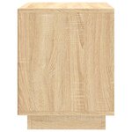 vidaXL Tables de chevet 2Pièces chêne sonoma 44x35x45cm bois d'ingénierie