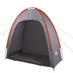 vidaXL Tente de rangement gris et orange imperméable