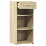 vidaXL Buffet chêne sonoma 40x42 5x93 cm bois d'ingénierie