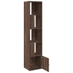 vidaXL Bibliothèque chêne marron 40x36x189 cm bois d'ingénierie