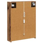 vidaXL Armoire Miroir de Salle de Bain Bois ancien 53 5 x 15 5 x 70 cm