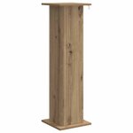 vidaXL Support de Plante 2 pièces Chêne artisanal 30 5 x 30 x 100 5 cm