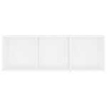 vidaXL Meubles TV 4 Pièces Blanc 107x35x37 cm Bois d'ingénierie