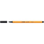 Stylo feutre POINT 88 pointe fine 0 4 mm noir STABILO