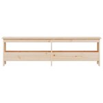 vidaXL Banc d'entrée 160x28x45 cm bois de pin massif