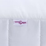 vidaXL Matelas en Mousse Extensible 80 x 200 cm Blanc