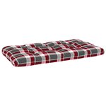 vidaXL Canapé central palette de jardin Gris Bois de pin imprégné