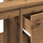 vidaXL Armoire lavabo chêne artisanal 65x33x60 cm bois d'ingénierie
