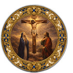 Pièce de monnaie en Argent 1 Dollar g 31.1 (1 oz) Millésime 2026 Seven Sorrows of Mary CRUCIFIXION (PRÉCOMMANDE)