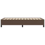 vidaXL Cadre de lit sans matelas marron 80x200 cm similicuir