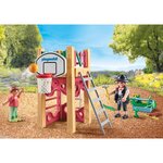 PLAYMOBIL 71475 - Charpentier avec Tourelle de Jeu