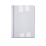 Lot de 100 LinenWeave Plats de couverture thermique 3 mm blanc GBC