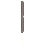 vidaXL Tête de Lit en Tissu Géométrique Taupe 140 cm tissu