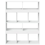 vidaXL Bibliothèque blanc 100x33x125 5 cm bois d'ingénierie