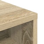 vidaXL Basboard avec tiroir Chêne Sonoma 72 x 22 5 x 38 cm