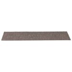 vidaXL Tapis d'escalier autocollants 30 pièces 76 x 20 cm Beige Rectangulaire