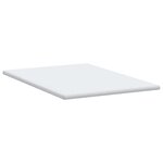 vidaXL Coussins de Matelas Blanc 160 x 200 cm
