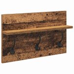 vidaXL Ensemble de meubles d'entrée Bois ancien 90 x 31 x 46.5 cm